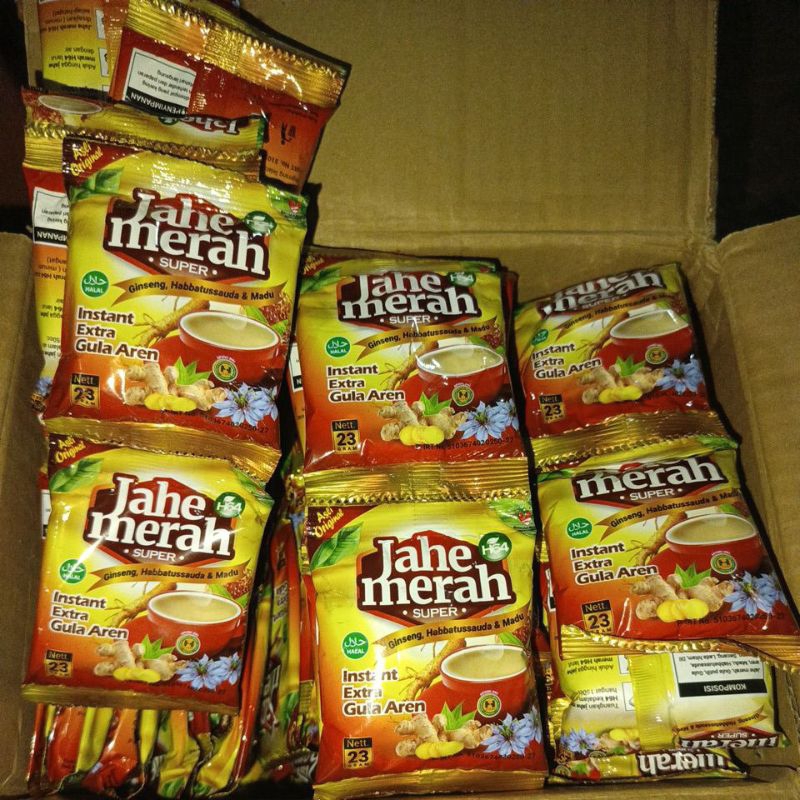 

Jahe Merah Super H64 | Minuman Hangat Seduh Ginseng Habbats Madu