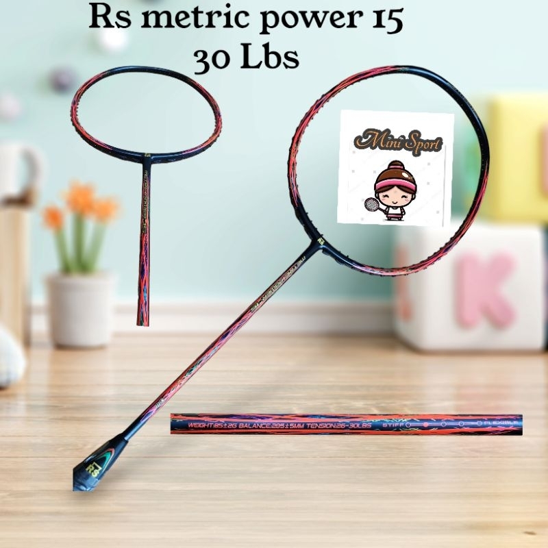 RAKET BADMINTON RS METRIC POWER 15