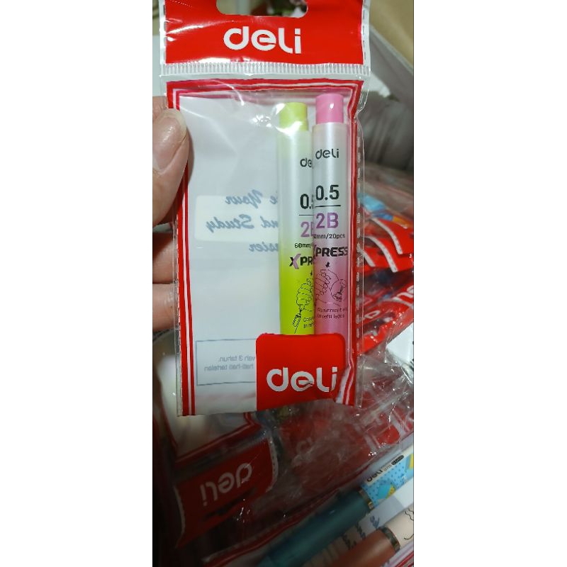 

deli isi pensil mekanik eu67600 lead 2b 0.5 xpress beli 3 gratis 1