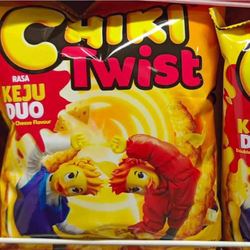 

Chiki twist keju duo 70gr