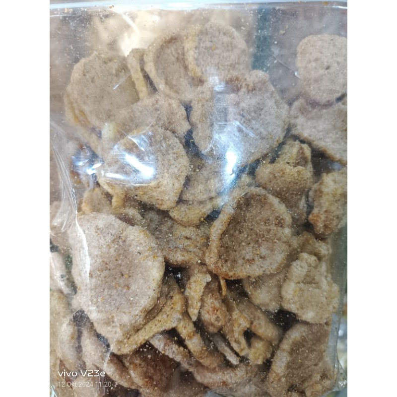 

Kerupuk Jengkol Pedas 200gr