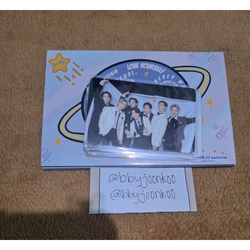 PHOTOCARD BTS TFMA CHINA