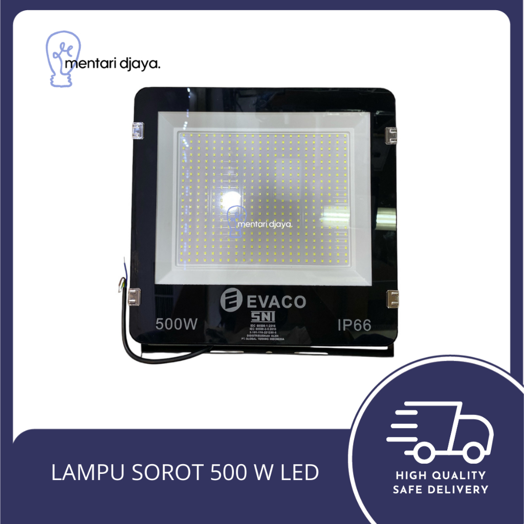 Lampu Sorot LED 500W/ Lampu Tembak LED 500W/ Floodlight LED 500W/ Lampu Tembak LED 500W Outdoor/Lapa