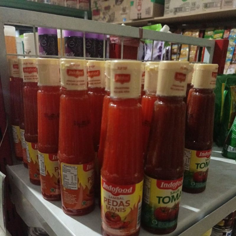 

sambal pedas manis indofood botol 180g exp aman
