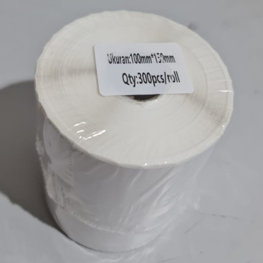 

Label Stiker Direct Thermal 100 X 150 A6 1 Line 300Pcs