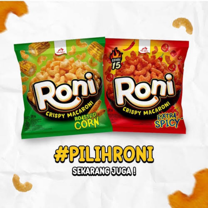 

Roni makaroni 28gr Roasted corn & Extra spicy lv 15