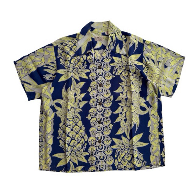 kemeja vintage 90s sunsurf rayon  uk S 65-55