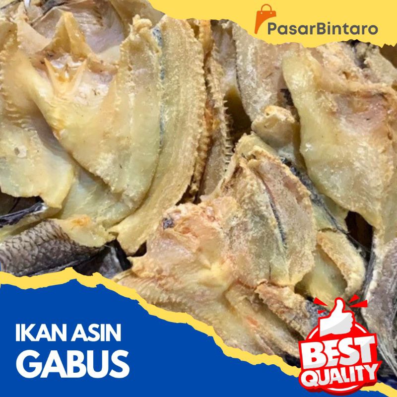 

Ikan Asin Gabus Kering /ons Kualitas Terjamin