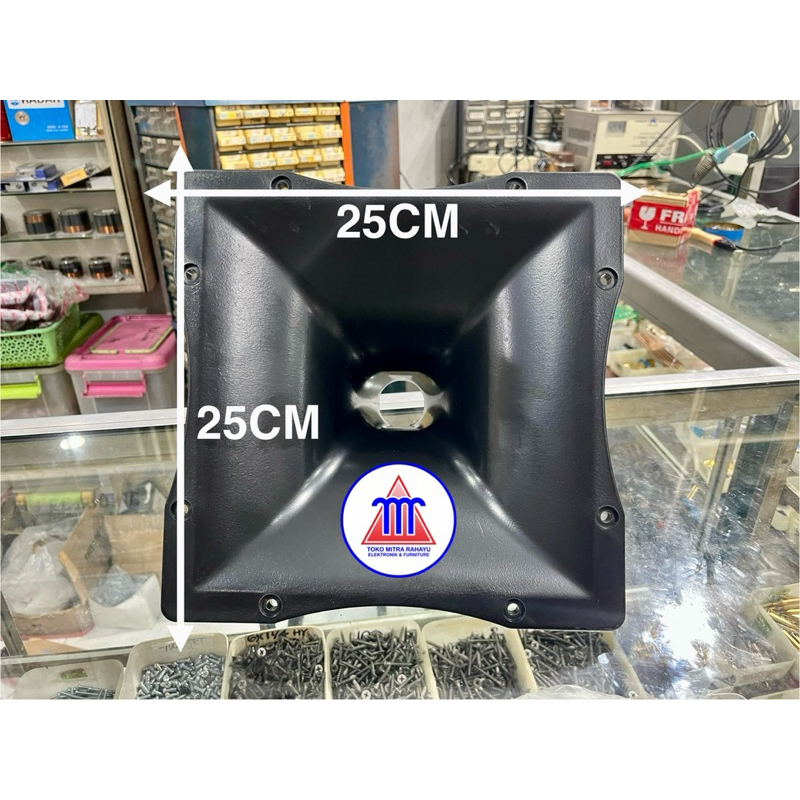 Horn Tweeter 25x25 Exit 1,5Inch Polycarbonate Corong Tweeter 25x25 Exit 1,5inch