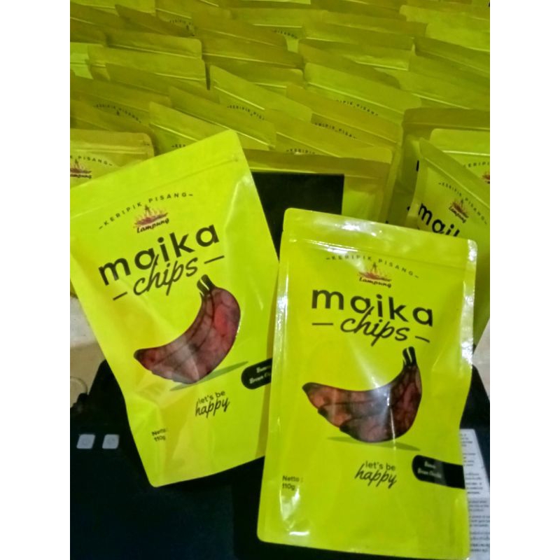 

keripik pisang coklat maika