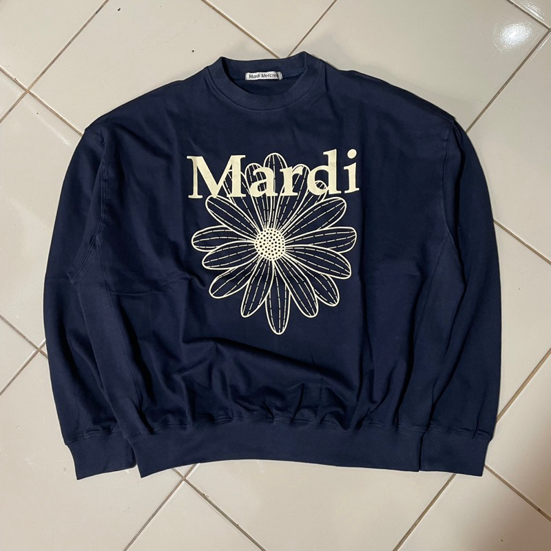 Mardi Mecredi Flower Crewneck Second