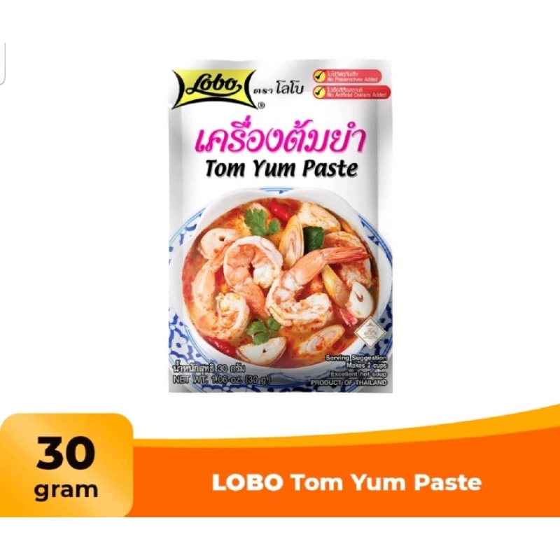 

LOBO Tom Yum Paste 30gr