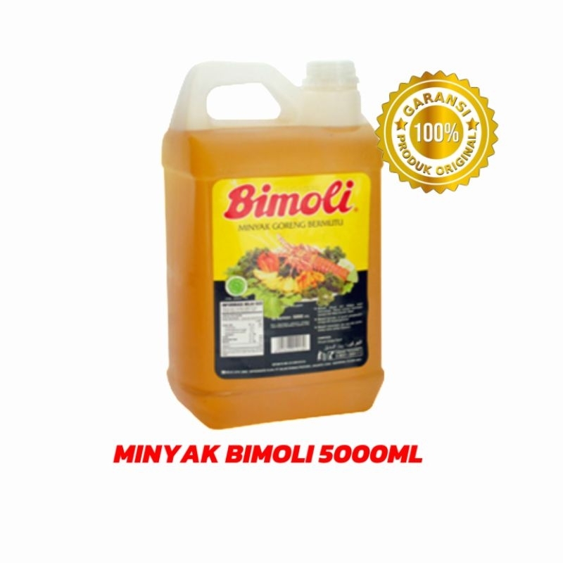 

MINYAK BIMOLI KEMASAN JELIGEN 5000ML