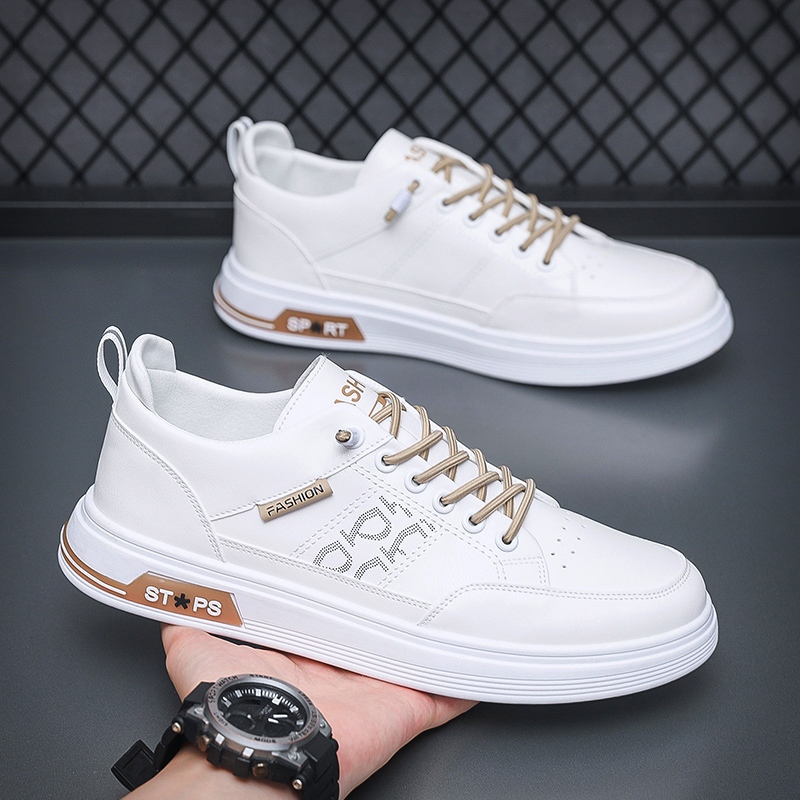 Sepatu Pria Putih Sepatu Sneakers Pria 100% Original Import Sepatu Trend Terbaru