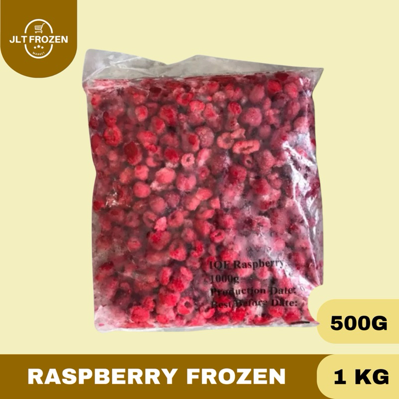 

Raspberry Frozen / Rasberri Rasberry Beku / Raspberry IQF Frozen - 1kg