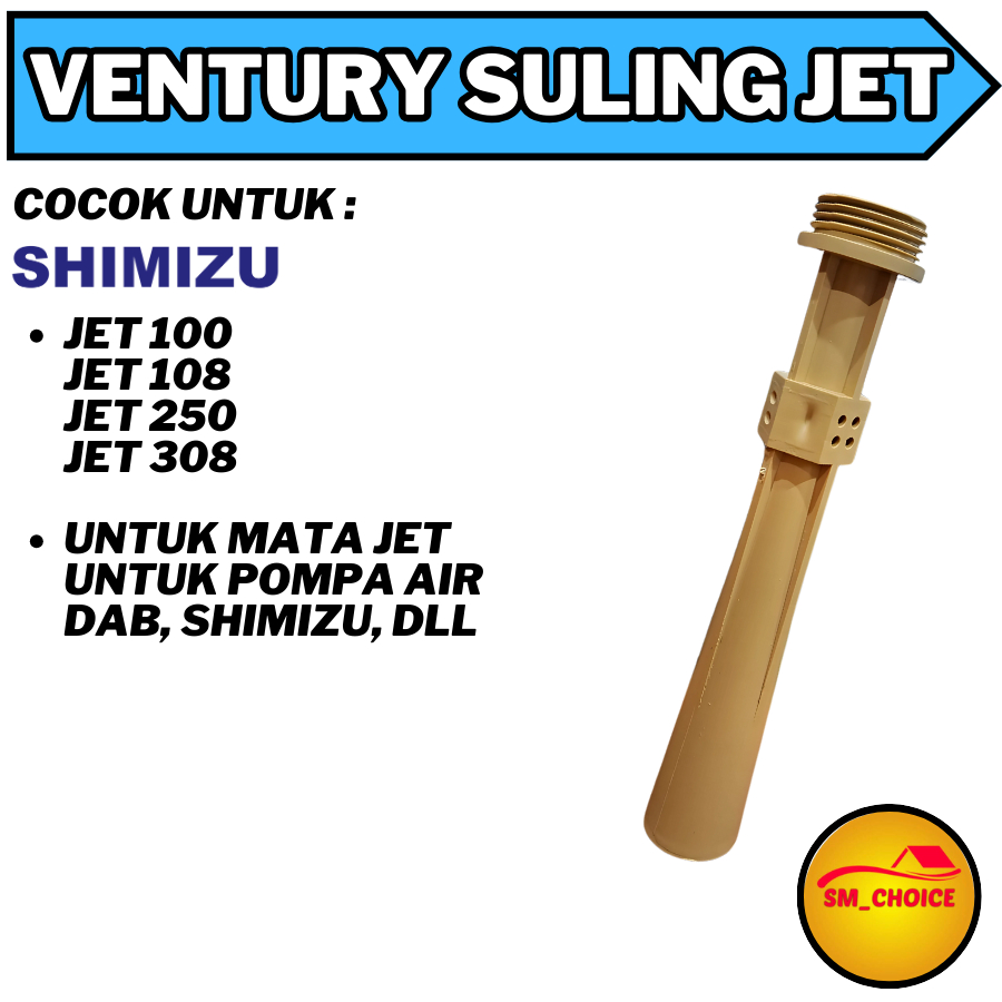 VENTURY SULING MATA JET DAB SULING MATA JET SHIMIZU