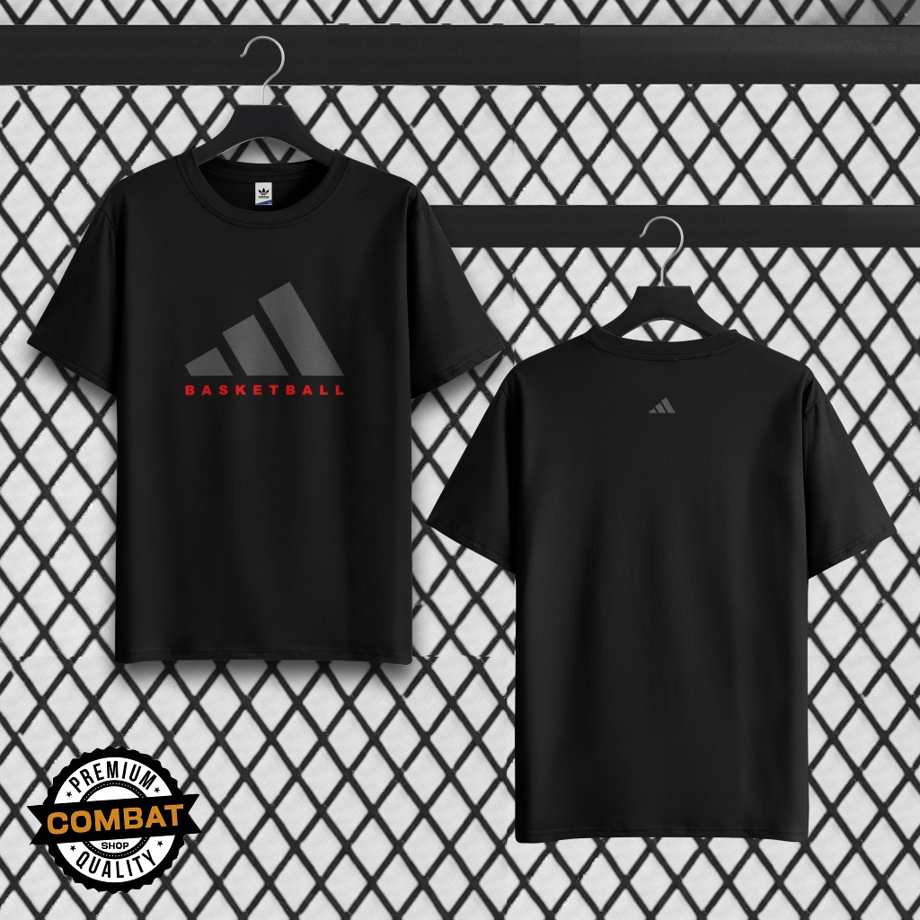 Baju Kaos Adidas Basketball, Dewasa Pria dan Wanita