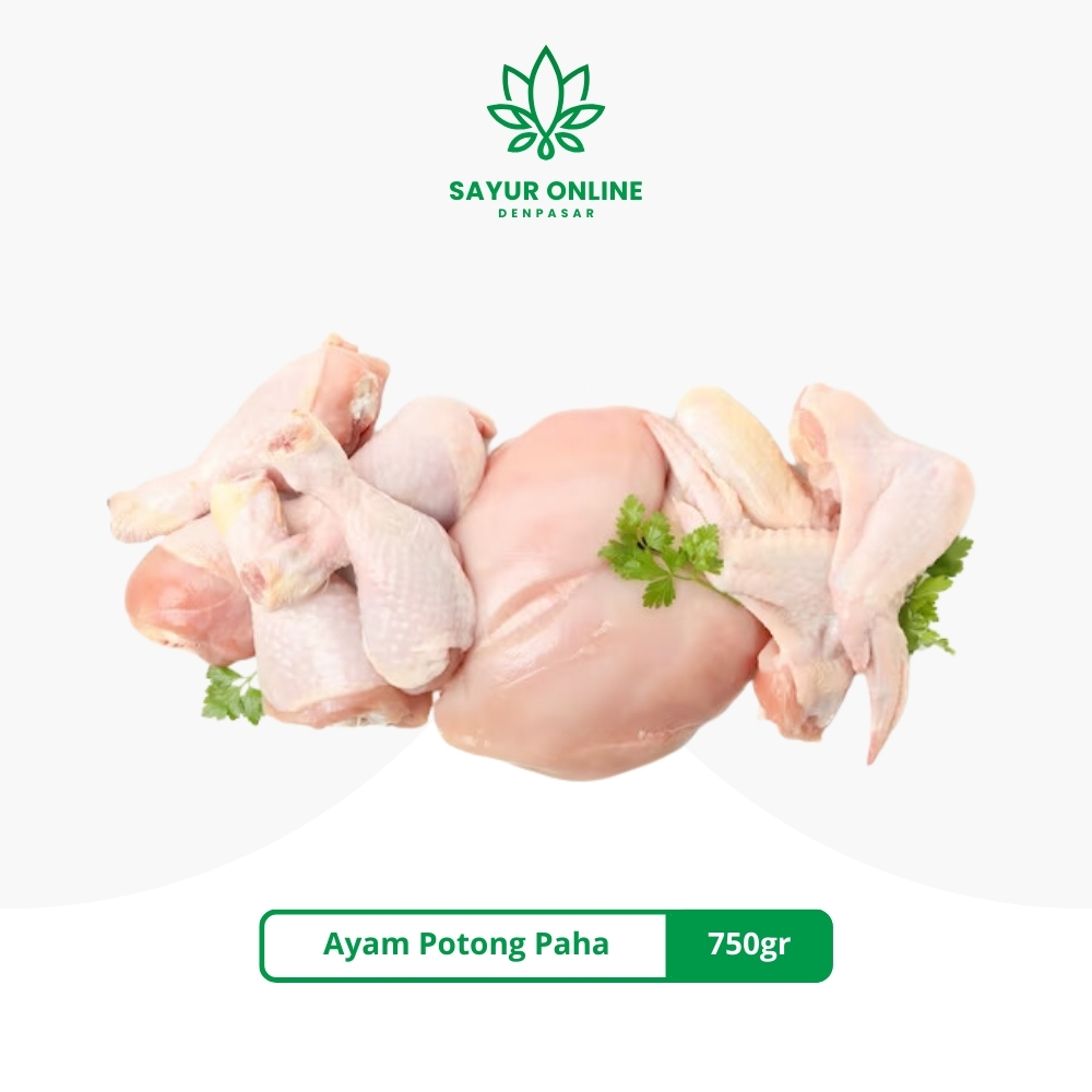 

Daging Ayam Potong Paha 750gr - Sayur Online Denpasar