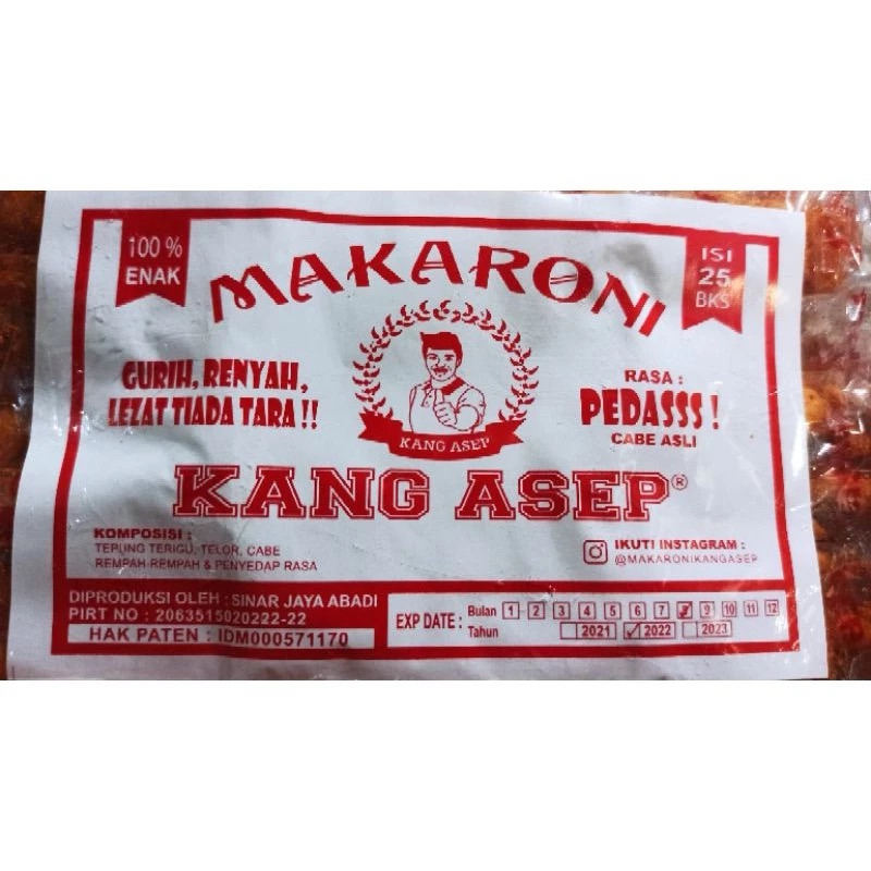 

MAKARONI KANG ASEP isi 20pcs