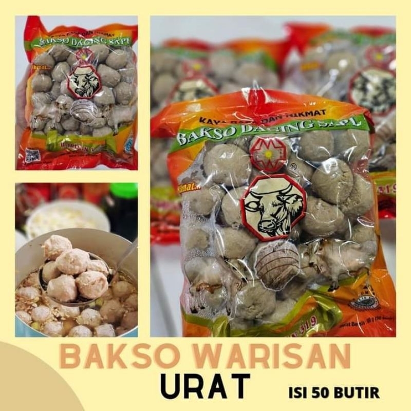 

Bakso warisan bakso urat isi 50 / baso bakso daging sapi