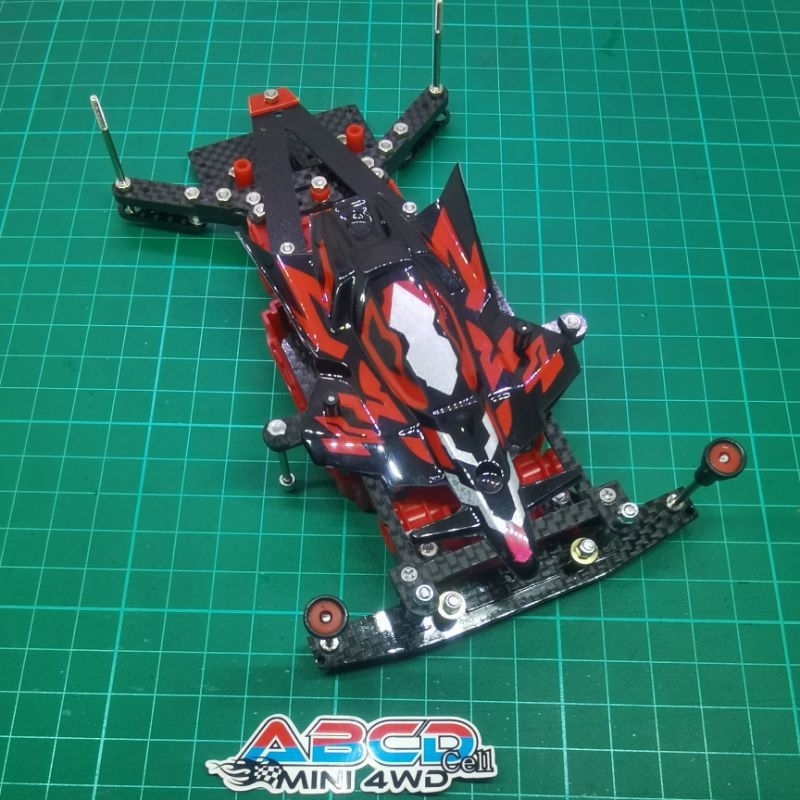 Tamiya STO 50 kosongan Red Chassis ms pro Original