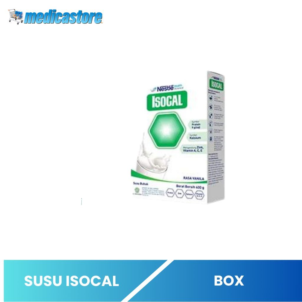 

Isocal 400 gr -Susu tinggi kalsium untuk mendukung daya tahan tubuh