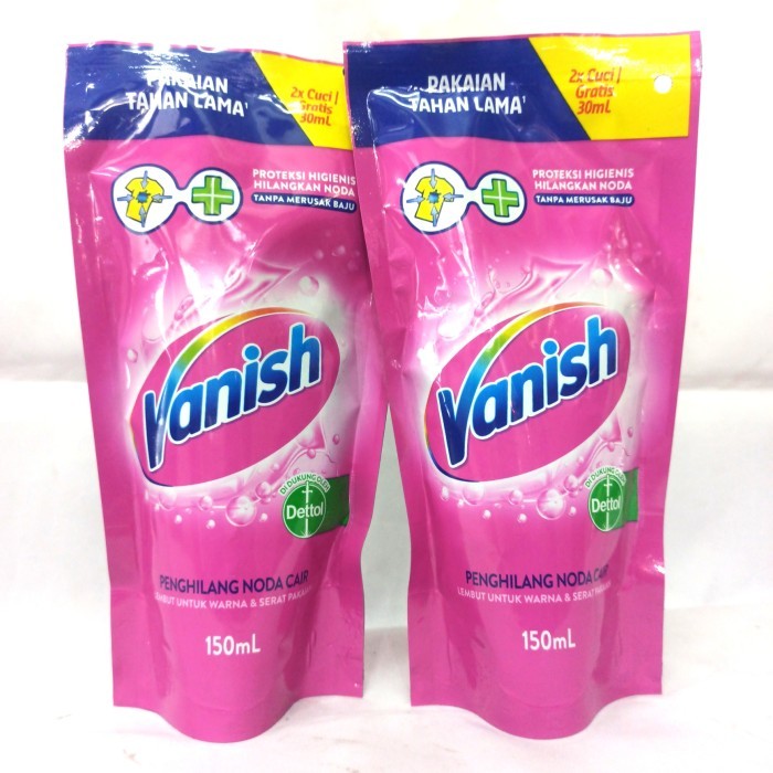 VANISH CAIR REFIL 150ML / PENGHILANG NODA / REFIL / POUCH