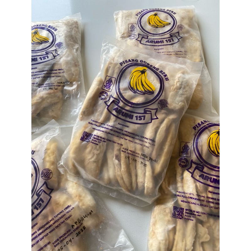 

ARUMI Pisang Goreng Beku 500 Gram
