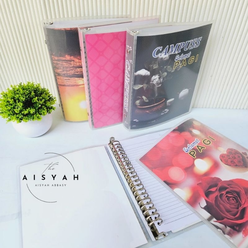 

Binder ukuran A5 ring 20 buku binder A5 campus
