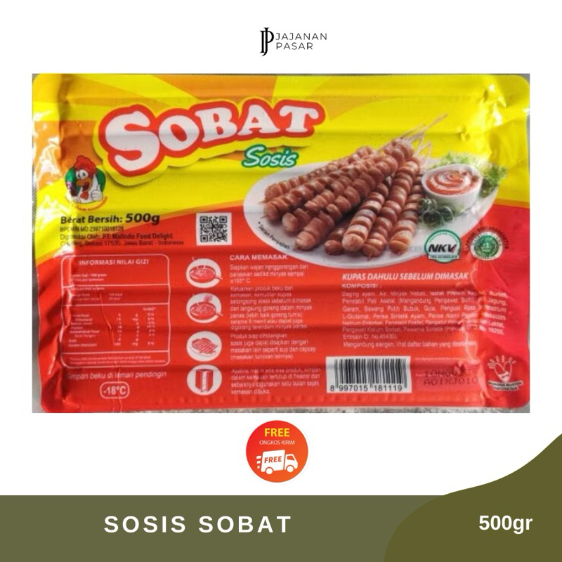 

SOSIS Sobat 500gr / 15pcs