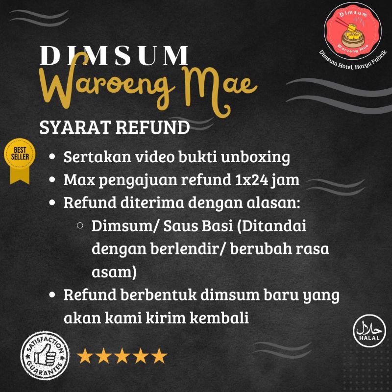 

Dimsum Mentai Isi 10