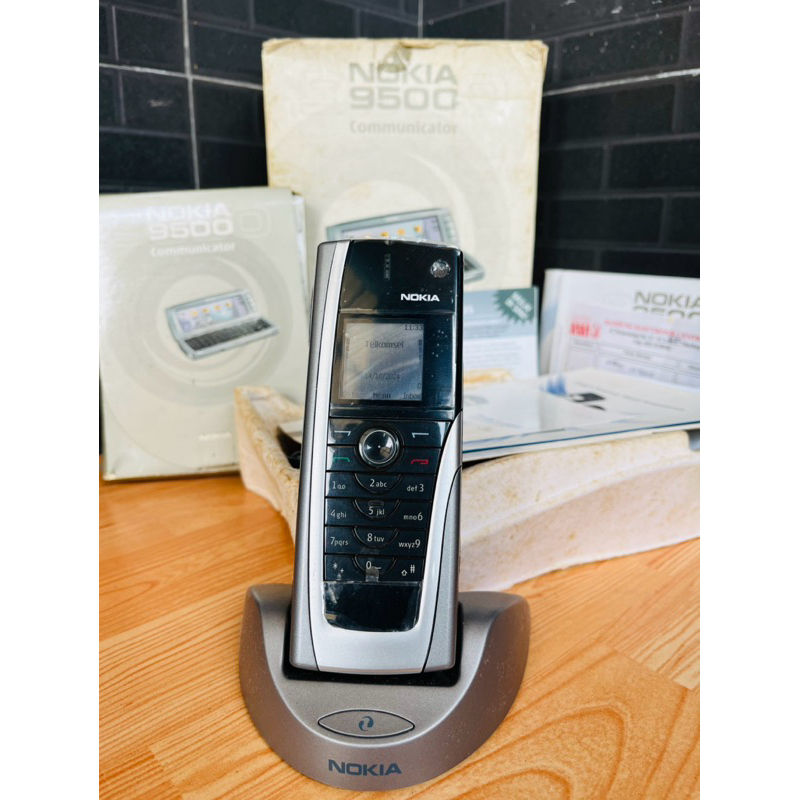 Nokia 9500 communicator segel fullset jadul kenangan langka..