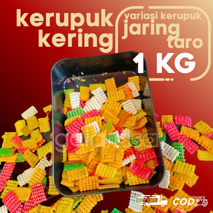 

Kerupuk Bahan Seblak bentuk JARING 1000g by GaiaRasa