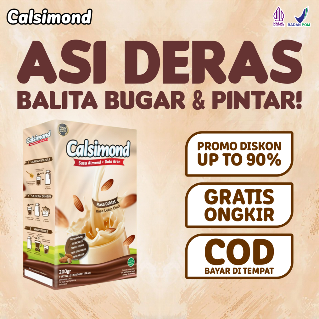 

Calsimond ASI Booster Membantu Kualitas ASI Lebih Baik, Diskon 50%!