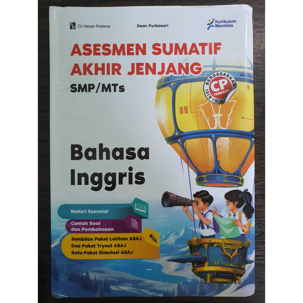 MAESTRO - Asesmen Sumatif Akhir Jenjang (ASAJ) Bahasa Inggris SMP/MTs Kelas 9 - Kur Merdeka