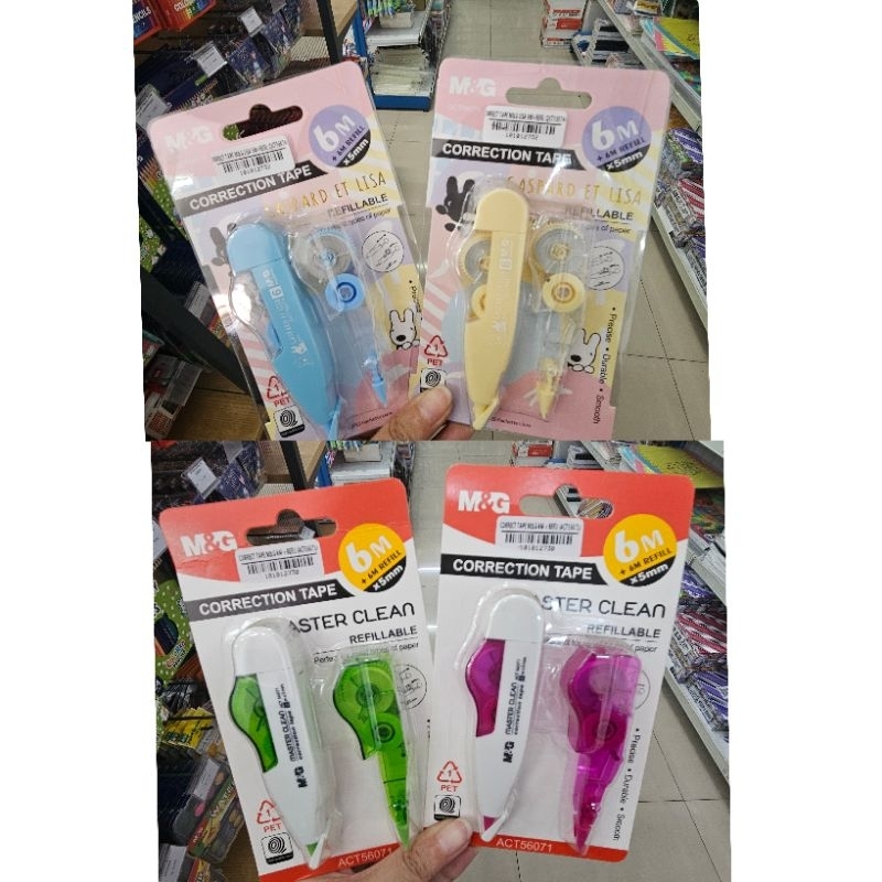 

correction tape tipex kertas M&G + free refill