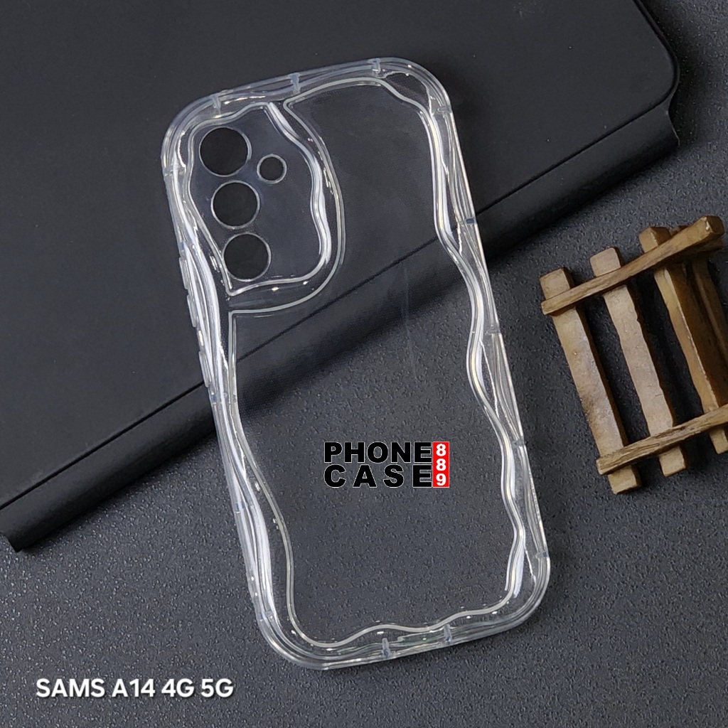 CASE SAMSUNG A14 4G SAMSUNG A14 5G SOFT CASE MELTING WAVY CHROME CASE G01 SAMSUNG A14 4G SAMSUNG A14