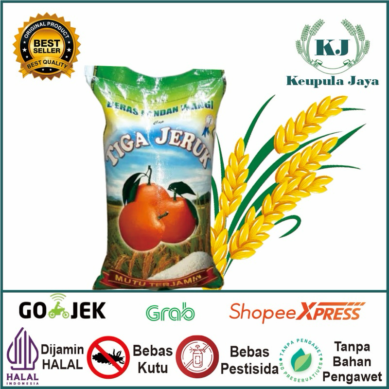 

BERAS TIGA JERUK 5kg 10kg 20kg