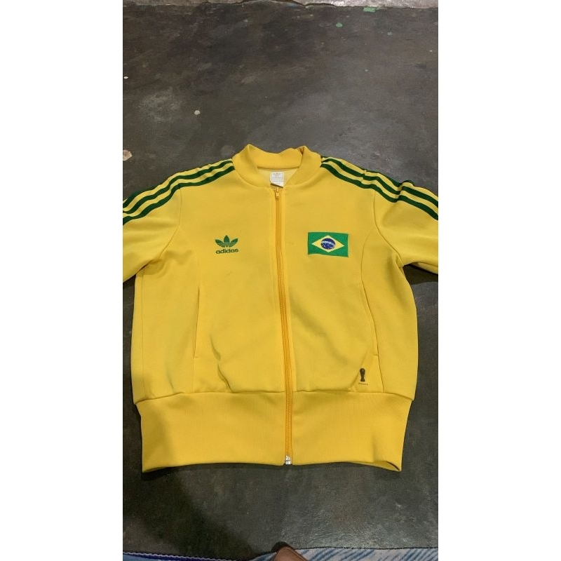 JAKET LELONG ADIDAS BRAZIL