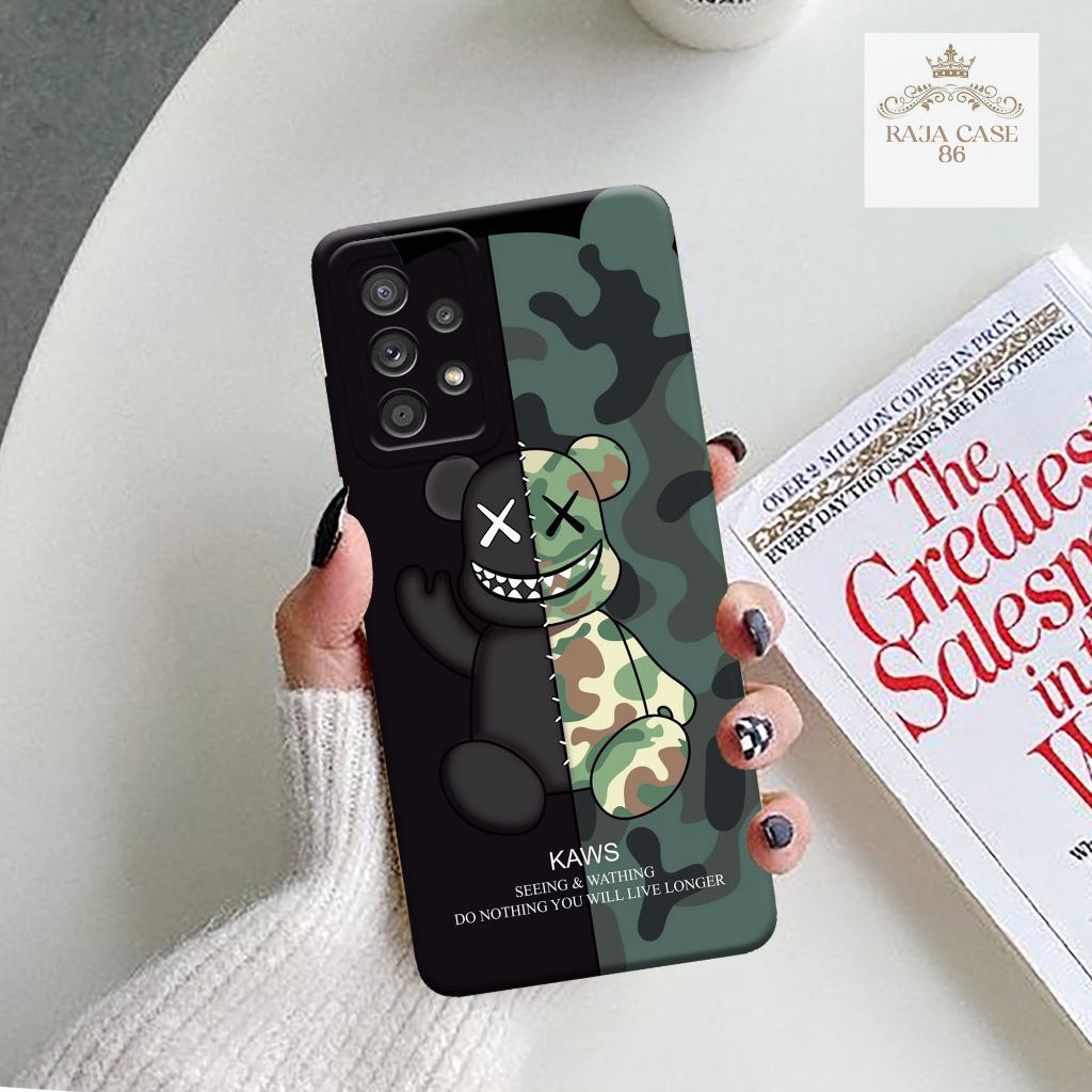 Softcase Samsung Galaxy A72 4G 2021 - rajacase - Casing  Samsung Galaxy A72 4G 2021 - Motif case KAW