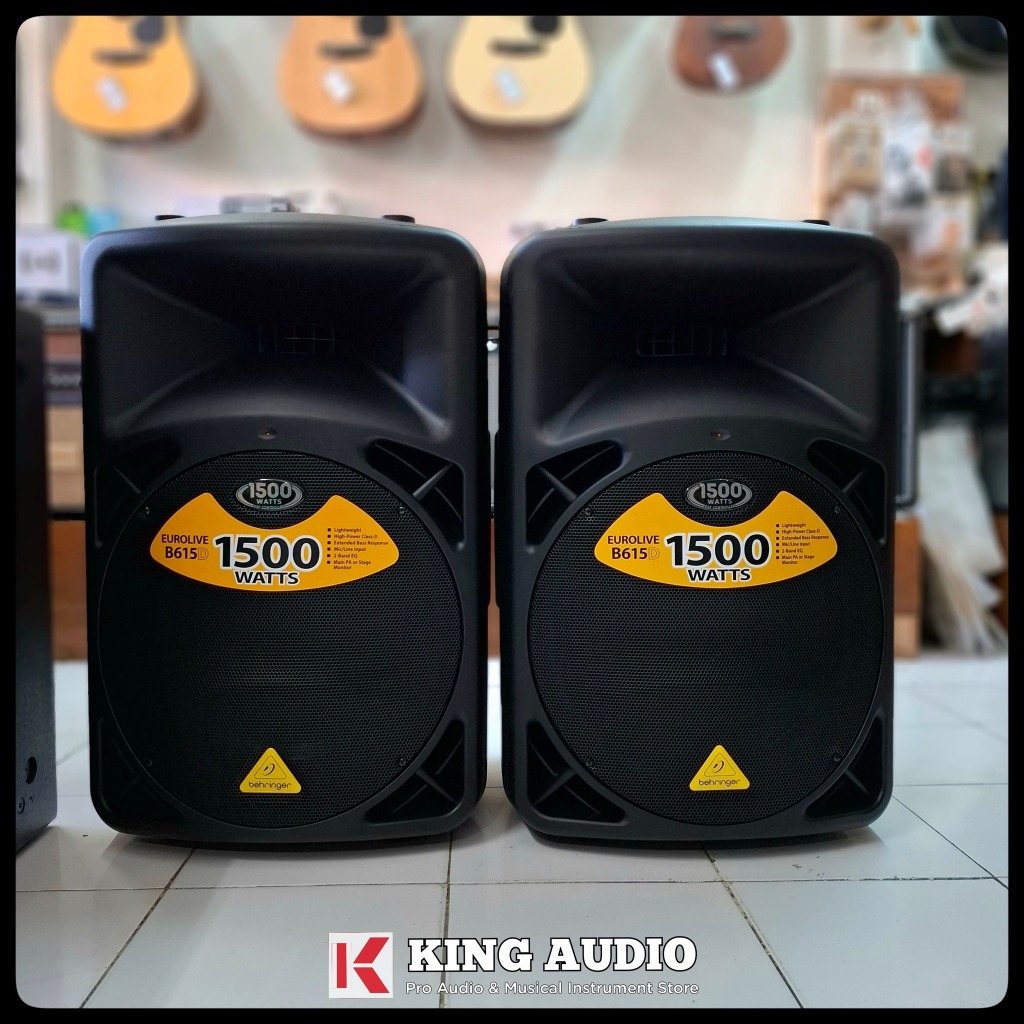 Speaker Active Behringer B615D B-615D B 615 D