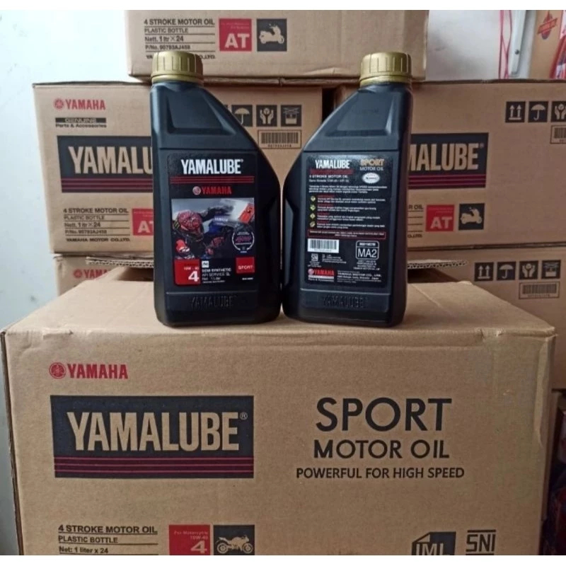 Yamalube Sport 1 Liter Oli yamalube (1 dus) 24 botol