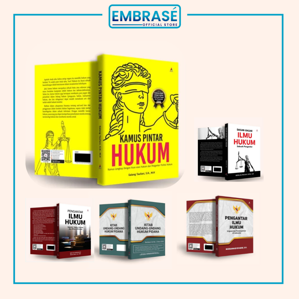 Buku Kamus Pintar Hukum : Kamus Lengkap Dengan Asas Asas Hukum Dan Pengantar Profesi Hukum