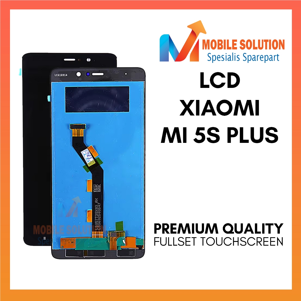 Grosir LCD Xiaomi Mi 5S Plus Original 100% Fullset Touchscreen Garansi 1 Bulan + Packing + Bubbel