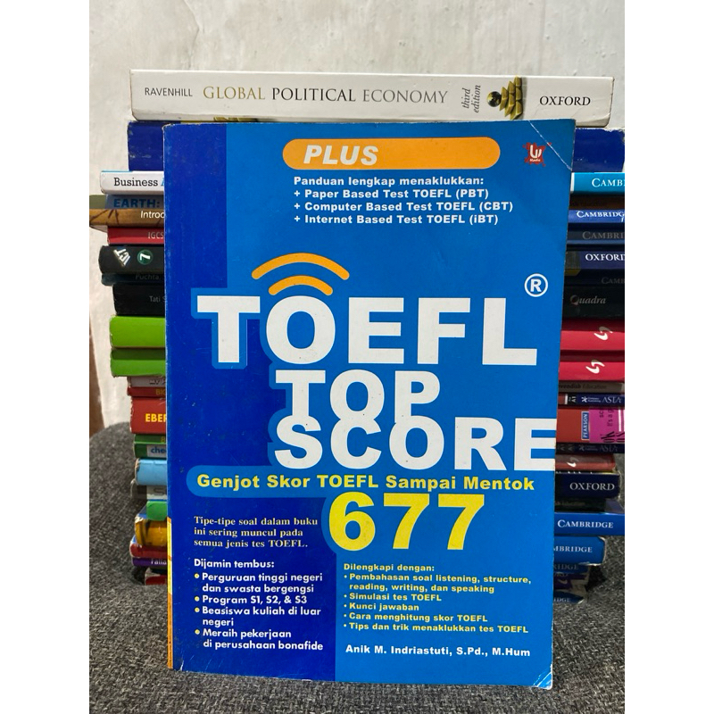 TOEFL TOP SCORE GENJOT SKOR TOEFL SAMPAI MENTOK 677