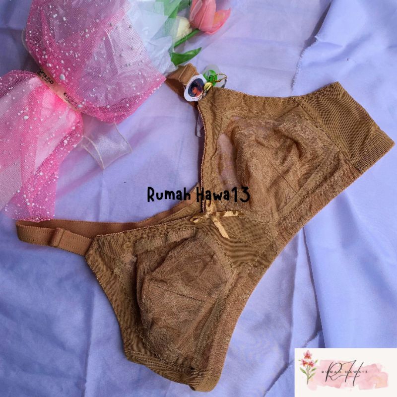 BRA GUINI BH JUMBO 408 BRA TANPA BUSA TANPA KAWAT BH BURKAT TRANSPARAN BH IBUIBU BH JUMBO