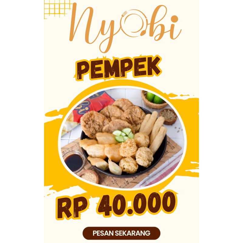 

pempek mini frozen vacum isi 10pcs