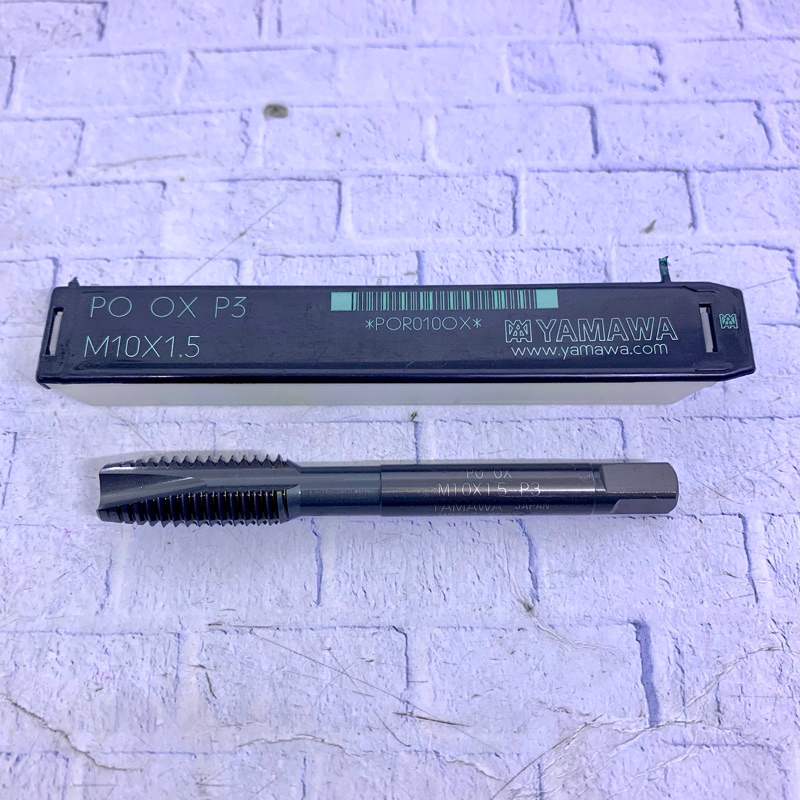 Tap M10 x 1.5 Lurus merk Yamawa Baru Original..Tap M10x1.5 PO