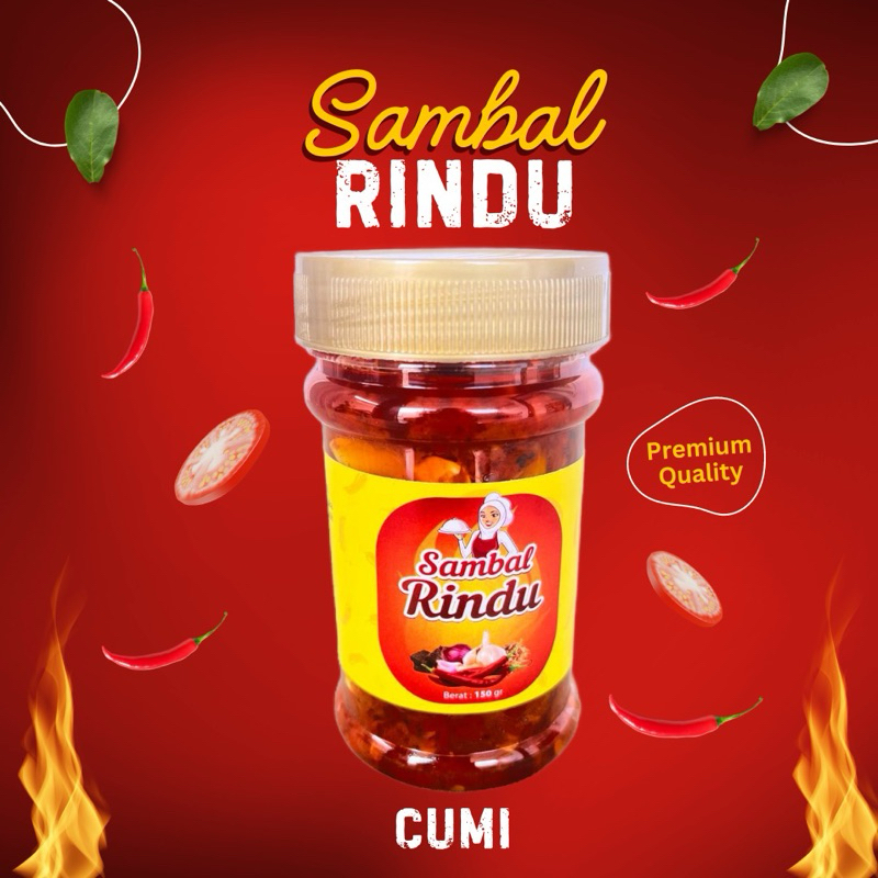 

Sambal Cumi / Sambal Botol / Sambal Goreng - 150gr