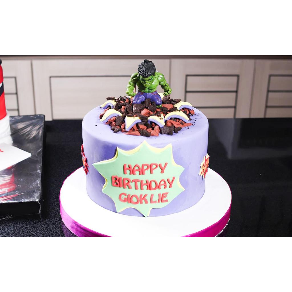 

Kue Ulang Tahun/Birthday Cake/Kue Ultah Tema Hulk/Kue Hulk/Kue Hulk Jakarta